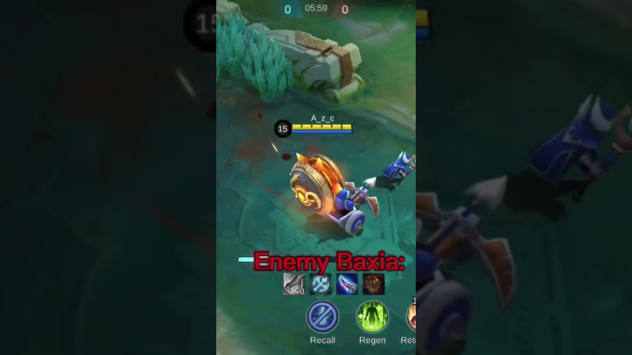 Pov: you got low health in mlbb 