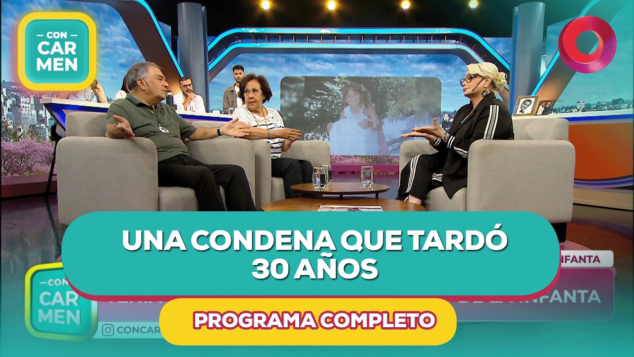 Una condena que tardó 30 años | #ConCarmen Completo  - 11/03 - El Nueve