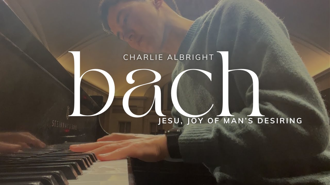 Myra Hess / Bach Jesu, Joy of Man's Desiring | Behind the Scenes Rehearsal | Charlie Albright