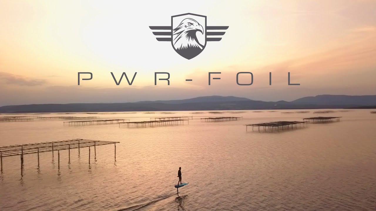 Vidéo Pwr-Foil, l'efoil électrique français