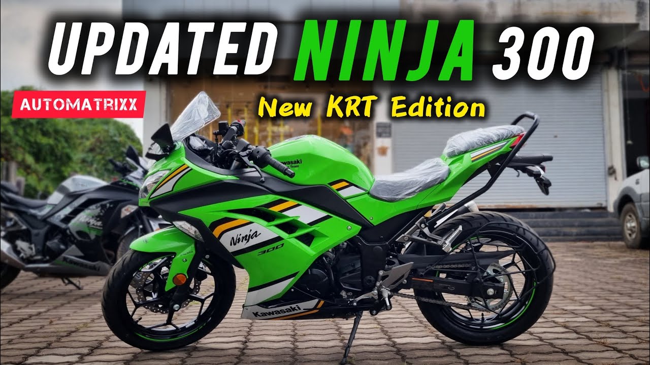 Updated Kawasaki Ninja 300 KRT Edition ❤️ 2025 Model | #ninja300 #kawasaki #r3 #rs457 #rr310 #rc390 