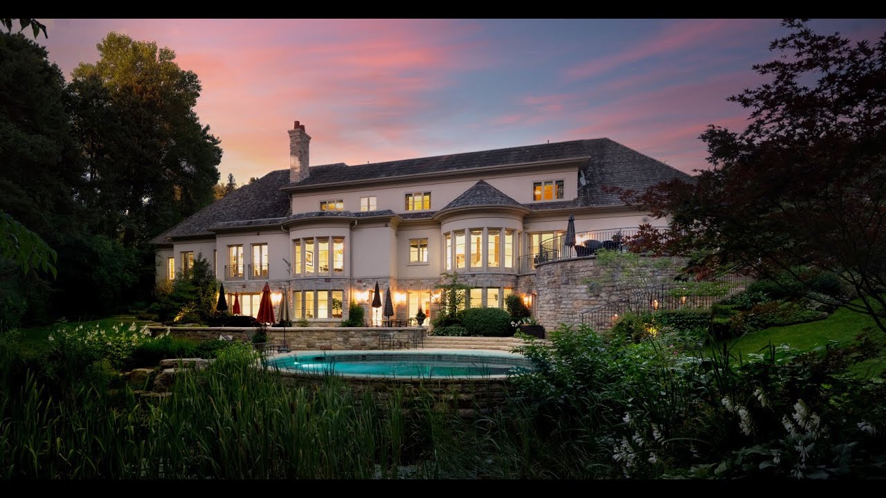 Inside a $9,400,000 Toronto Mega Mansion
