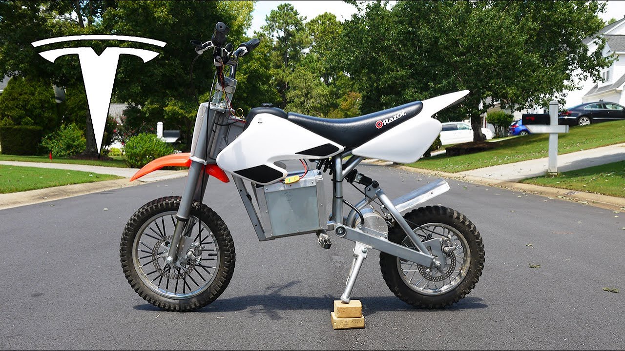 Tesla Dirt Bike Gets Upgrades | Razor MX650 to MX3000 Electric Pit Bike