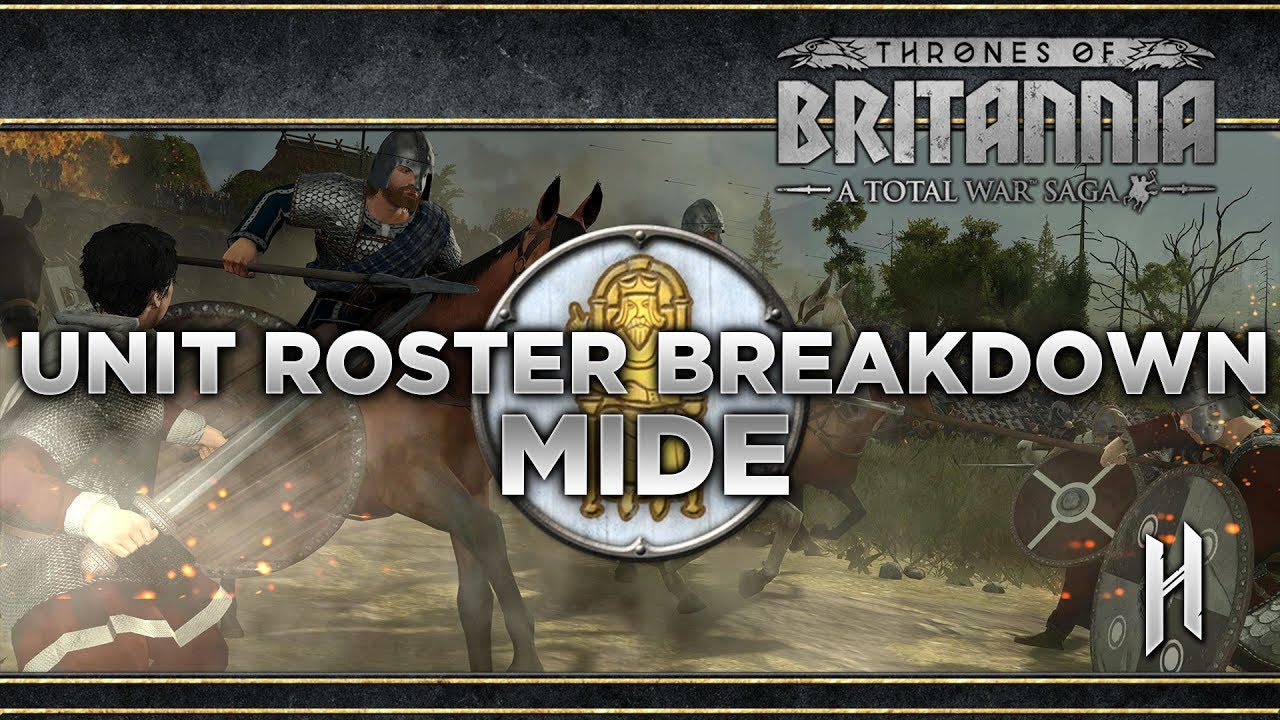 Mide Unit Roster Breakdown | Total War Saga: Thrones of Britannia