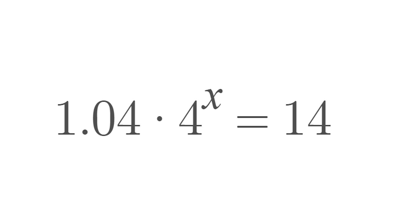 Eksponentiallikninger | Matematikk R1