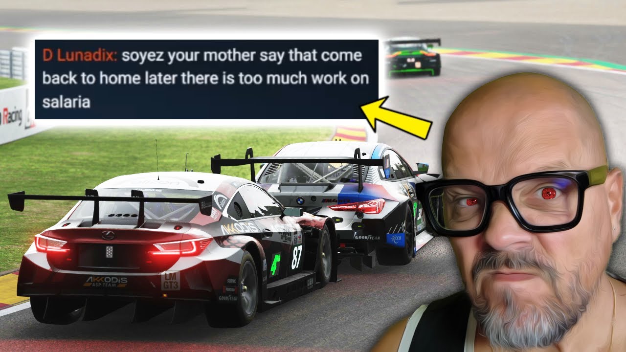Non dovevo PARLARE DELLA MAMMA DI QUESTO SIMRACER ma...