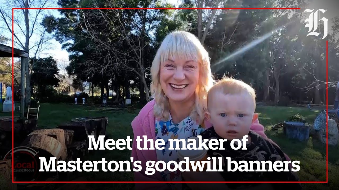 Woman behind Masterton’s mysterious banners revealed | Local Focus