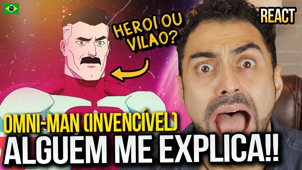 REACT de Rap do Omni-Man (Invenc&iacute;vel) - OLHEM PRO C&Eacute;U | NERD HITS - ft. @AllenKeyOfficial