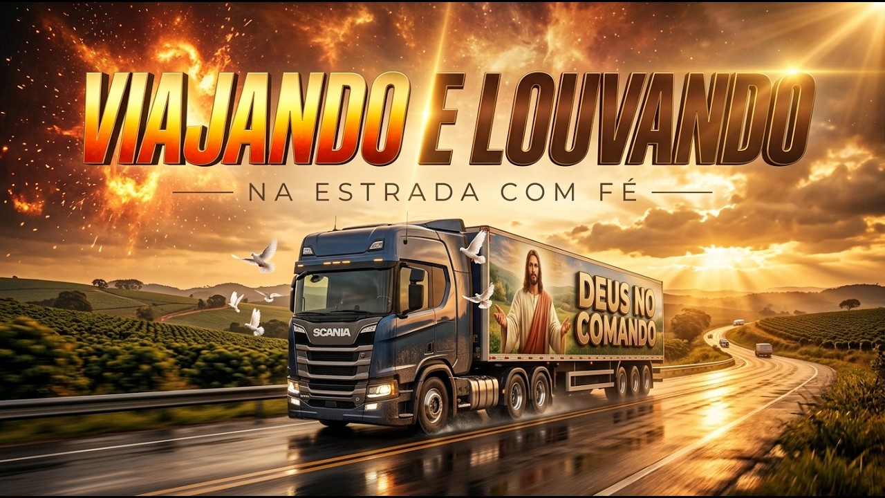 VIAJANDO E LOUVANDO. As Melhores Músicas Gospel Em Paz - SERTANEJO ANOS 80