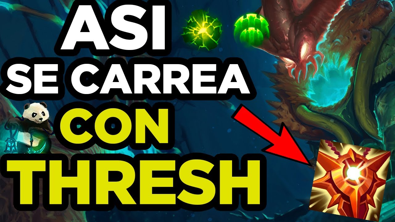 THRESH SUPPORT S11 | (GUÍA AVANZADA) | (RUNAS ACTUALIZADAS) | SUBE de DIVISIÓN con THRESH!!!