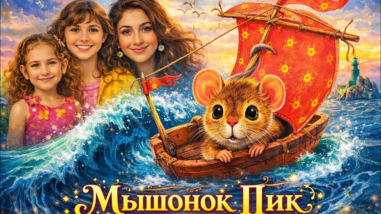 Аудиосказка «Мышонок Пик». Озвучивали Аделина, Ярослава и Лейла*