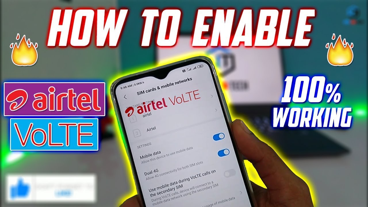 How to Enable Airtel 4G VoLTE Service | Volte Not Working Fixed in Hindi