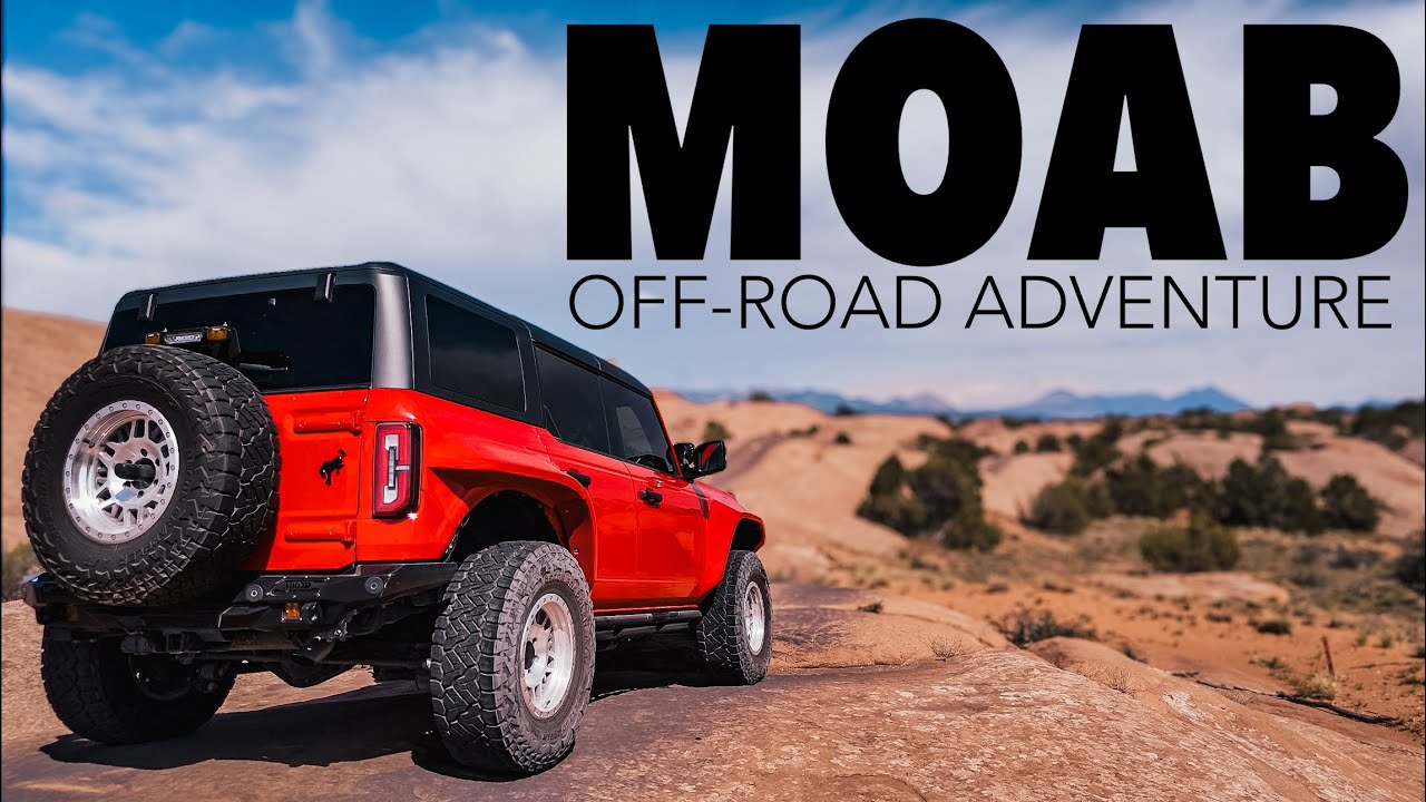 FORD BRONCO Hells Revenge, Fins & Things, Shafer Trail.  part1