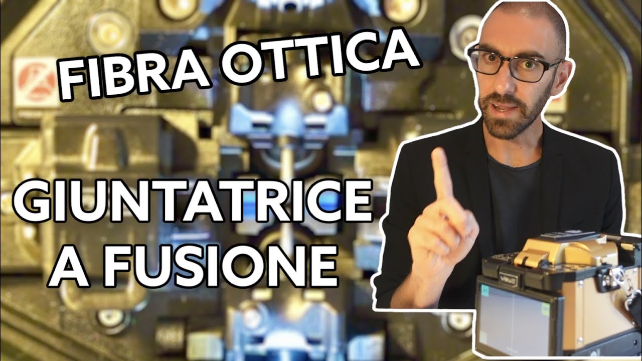 Come è fatta la giuntatrice a fusione per fibra ottica