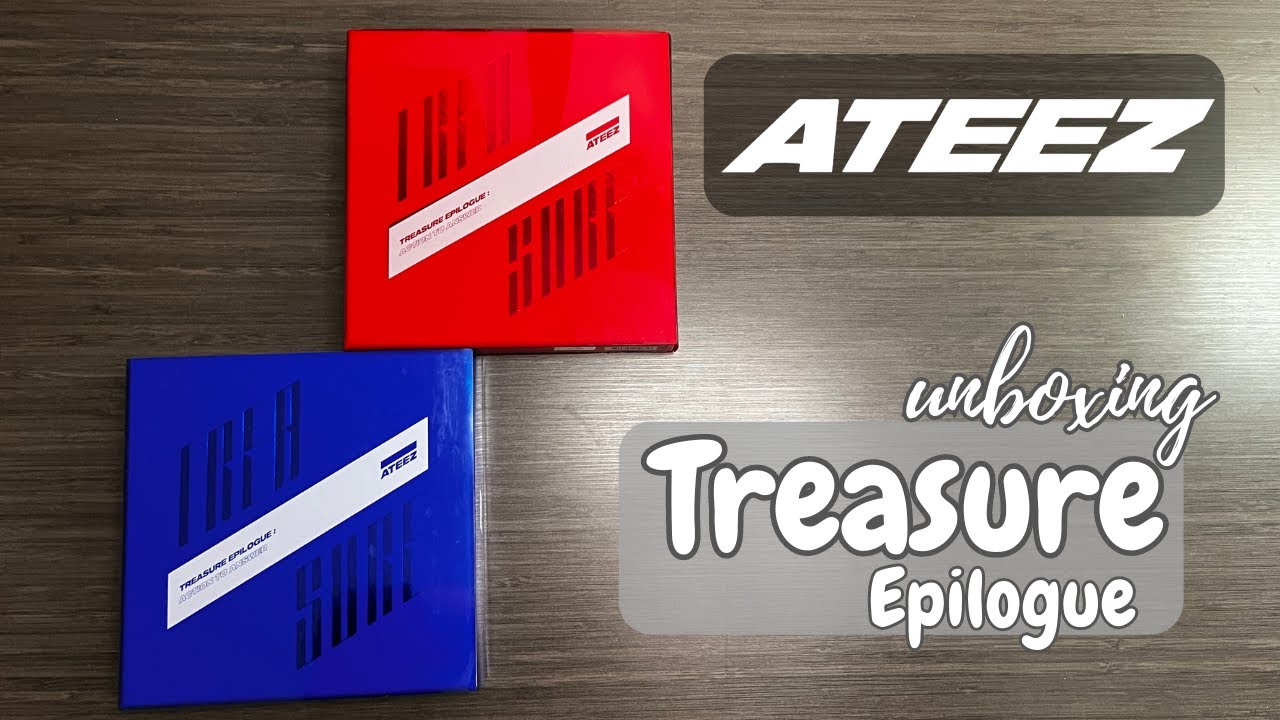 Ateez Treasure Epilogue Action to Answer Album unboxing