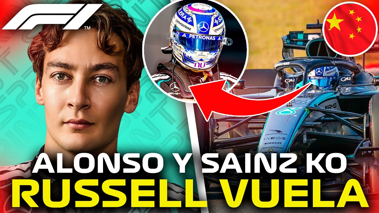🚨 MERCEDES HUMILLA EN CHINA RUSSELL POLE SPRINT Y DESASTRE DE ALONSO Y SAINZ F1 2026 🚨