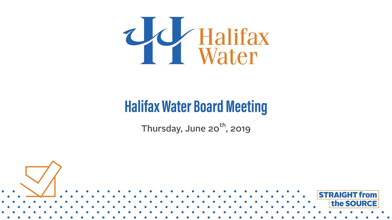 Halifax Water Annual General Meeting - July 18, 2019