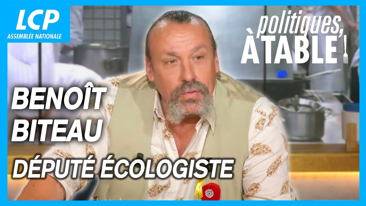 Benoît Biteau, député Écologiste de Charente-Maritime | Politiques, à table !