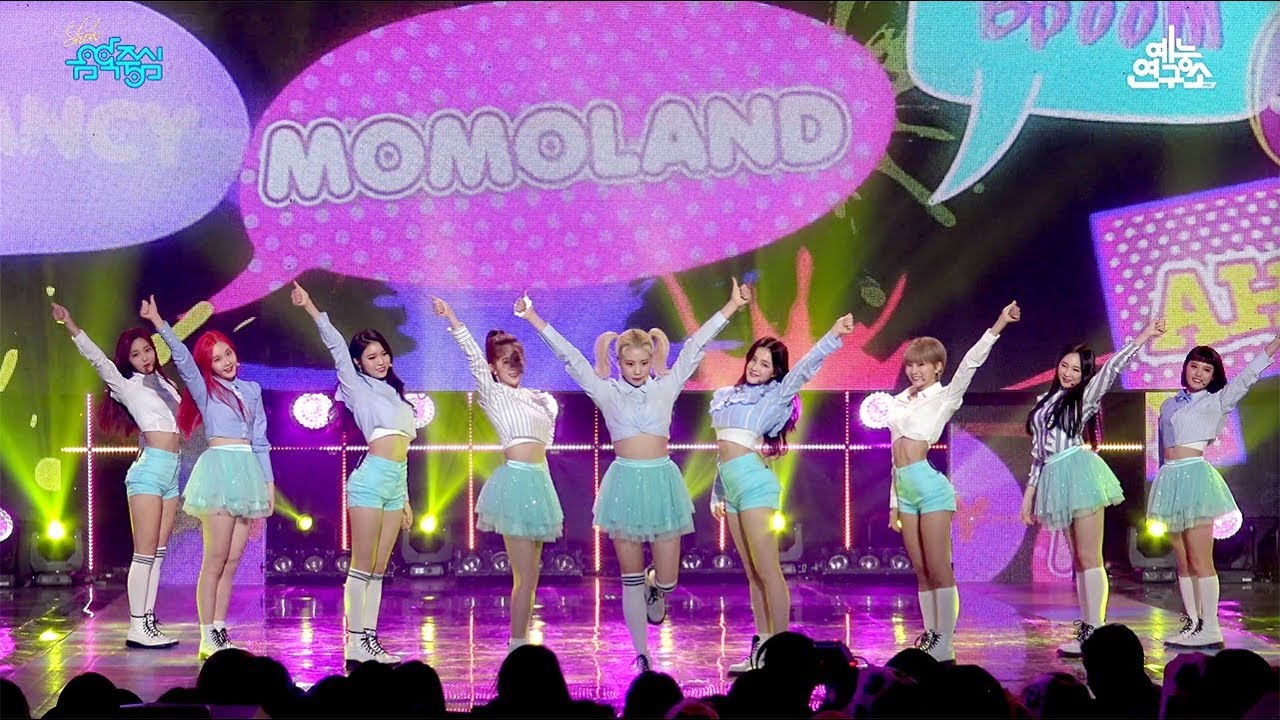 [예능연구소 직캠] 모모랜드 뿜뿜 @쇼!음악중심_20180113 Bboom Bboom MOMOLAND in 4K