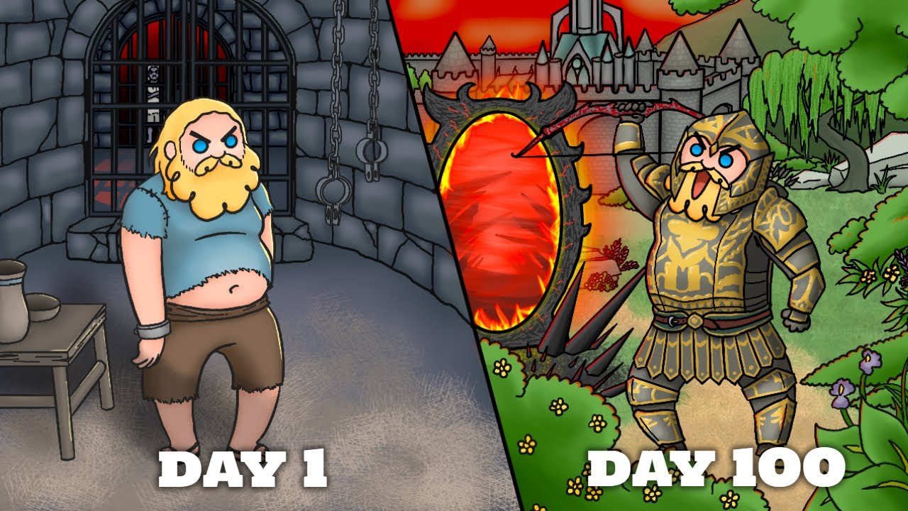 I Spent 100 Days In Oblivion Remastered Becoming A Stealth Archer (Oblivion Movie)