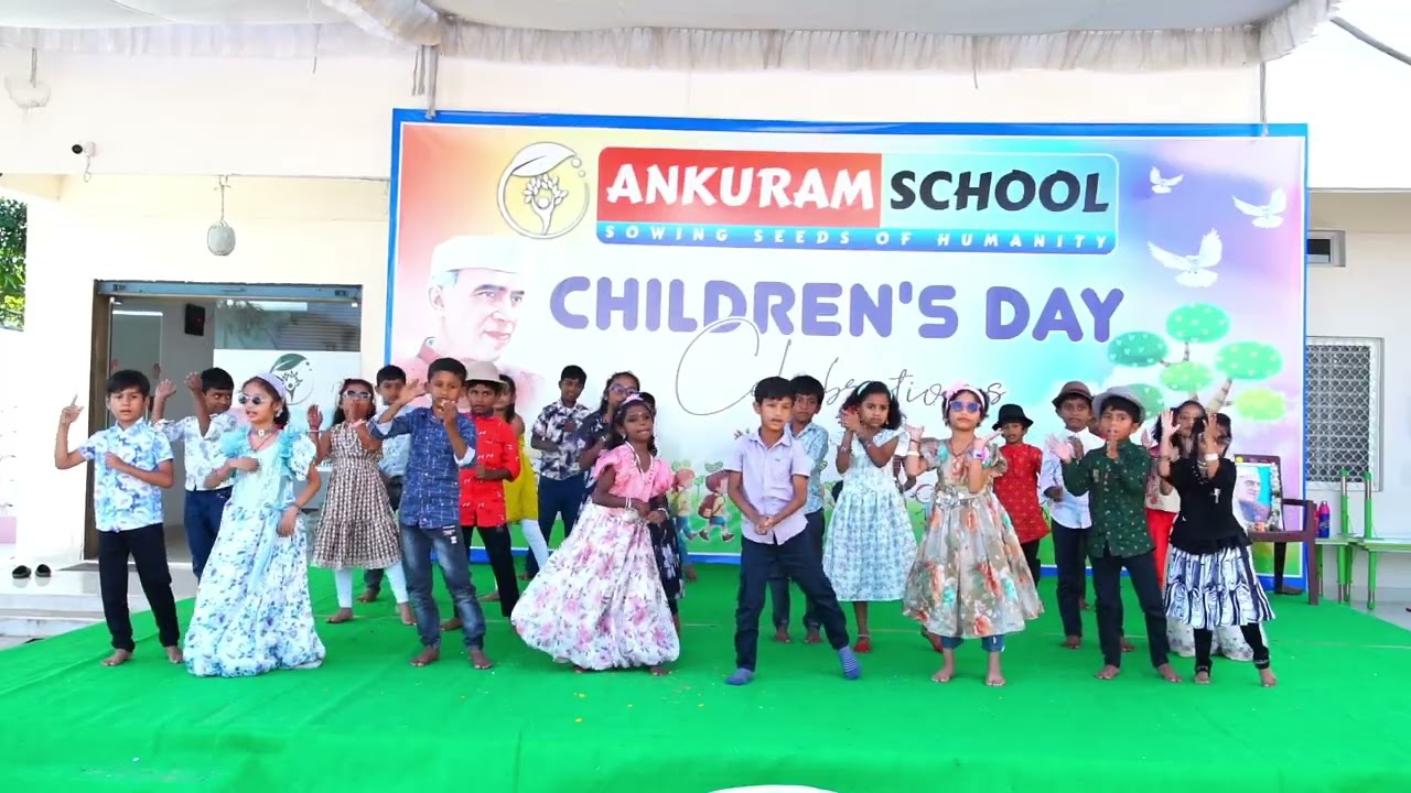 Class -2 Dance Performance (Retro theme) | Children's Day Celebrations | Ankuram School Sangareddy