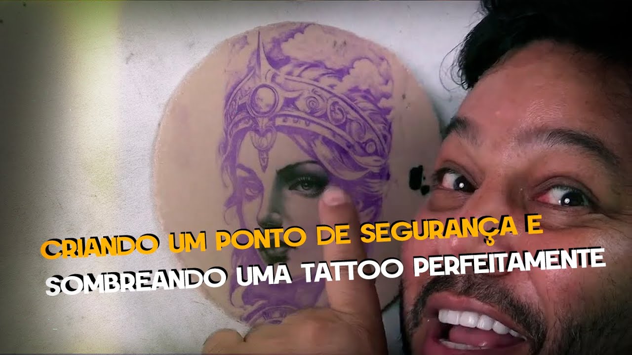 Criando um ponto de seguran&ccedil;a e sombreando uma tattoo perfeitamente