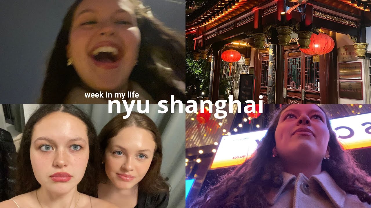 NYU VLOG: first week back in china || studying, friends, food, parties, etc.