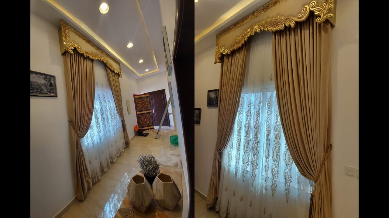 How to install curtain by yourself. أساسيات في تركيب الستائر
