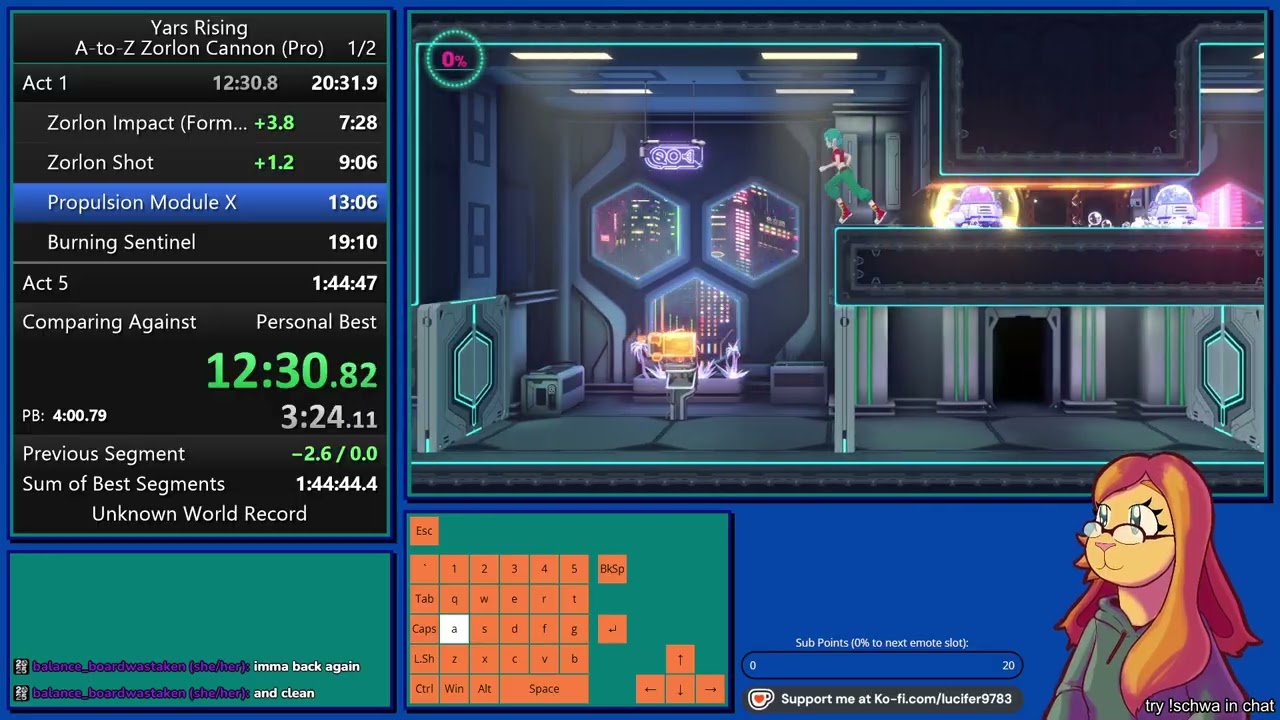 Yars Rising - A-to-Z Zorlon Cannon (Pro, With FIfE) speedrun in 1:42:55