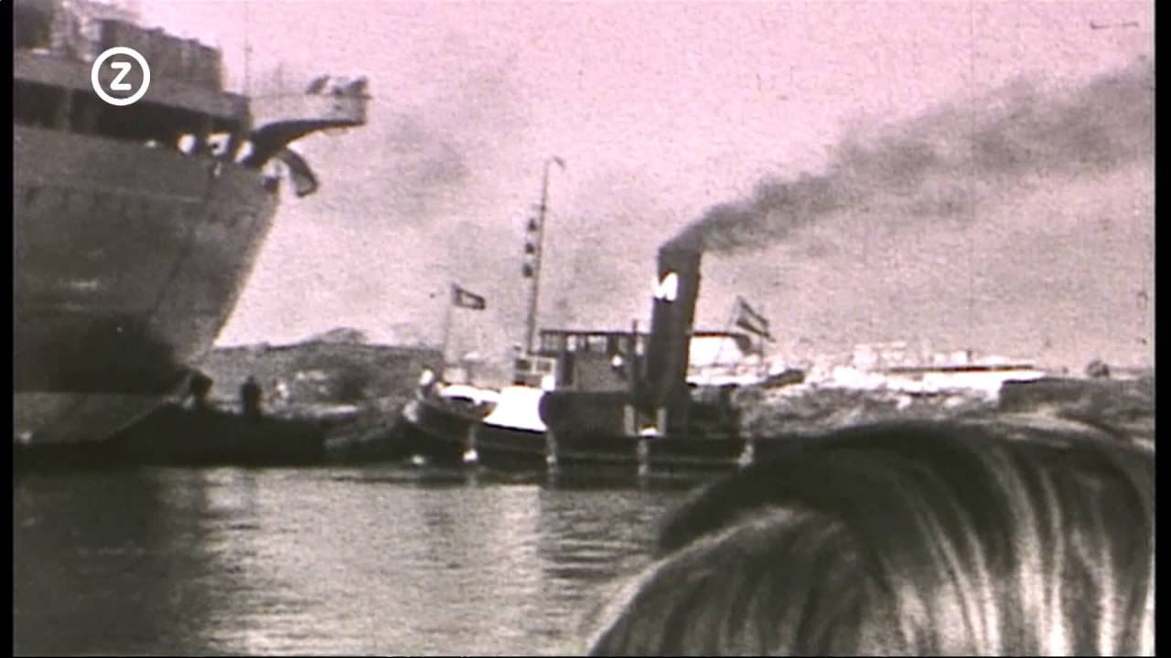 Trugkieke: Oude beelden van de Willem Ruys in Vlissingen