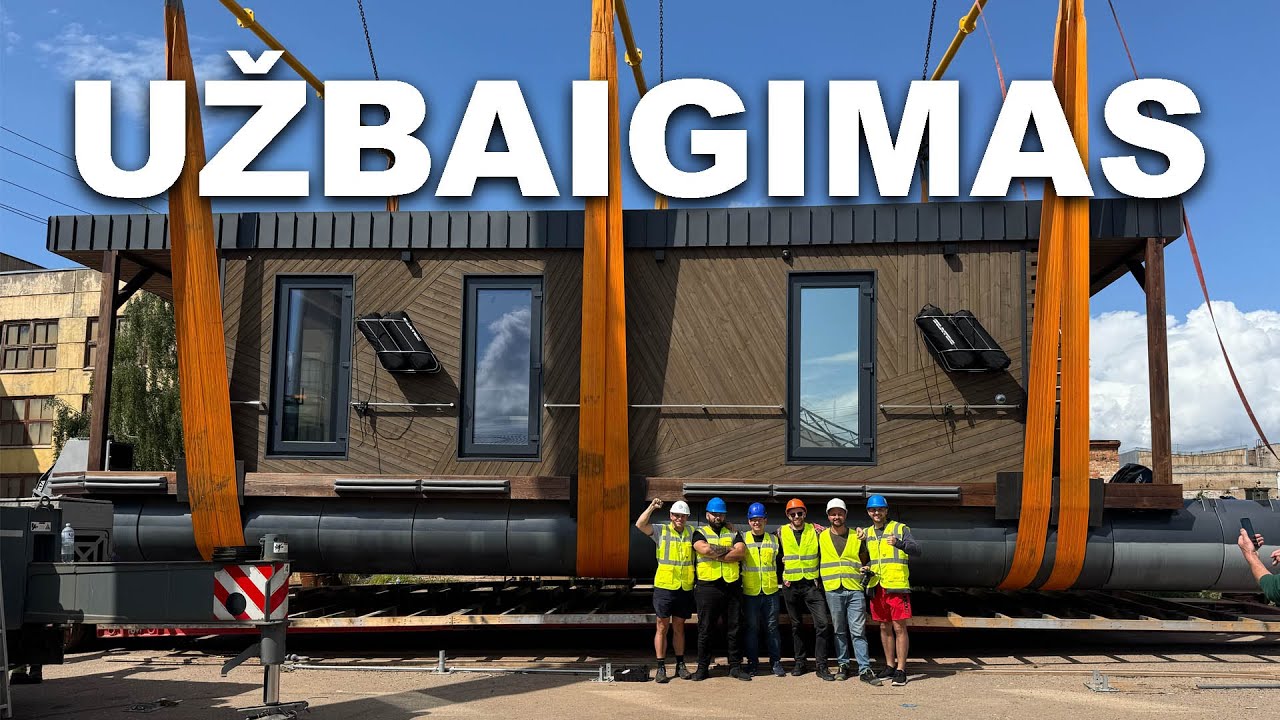 2 metų projekto užbaigimas. Leidžiam į vandenį