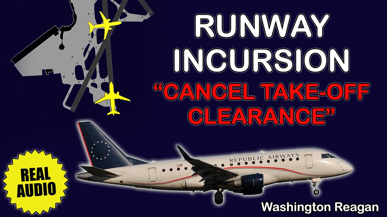 Runway incursion. Republic Embraer E175 entered wrong runway at Washington Reagan Airport. Real ATC