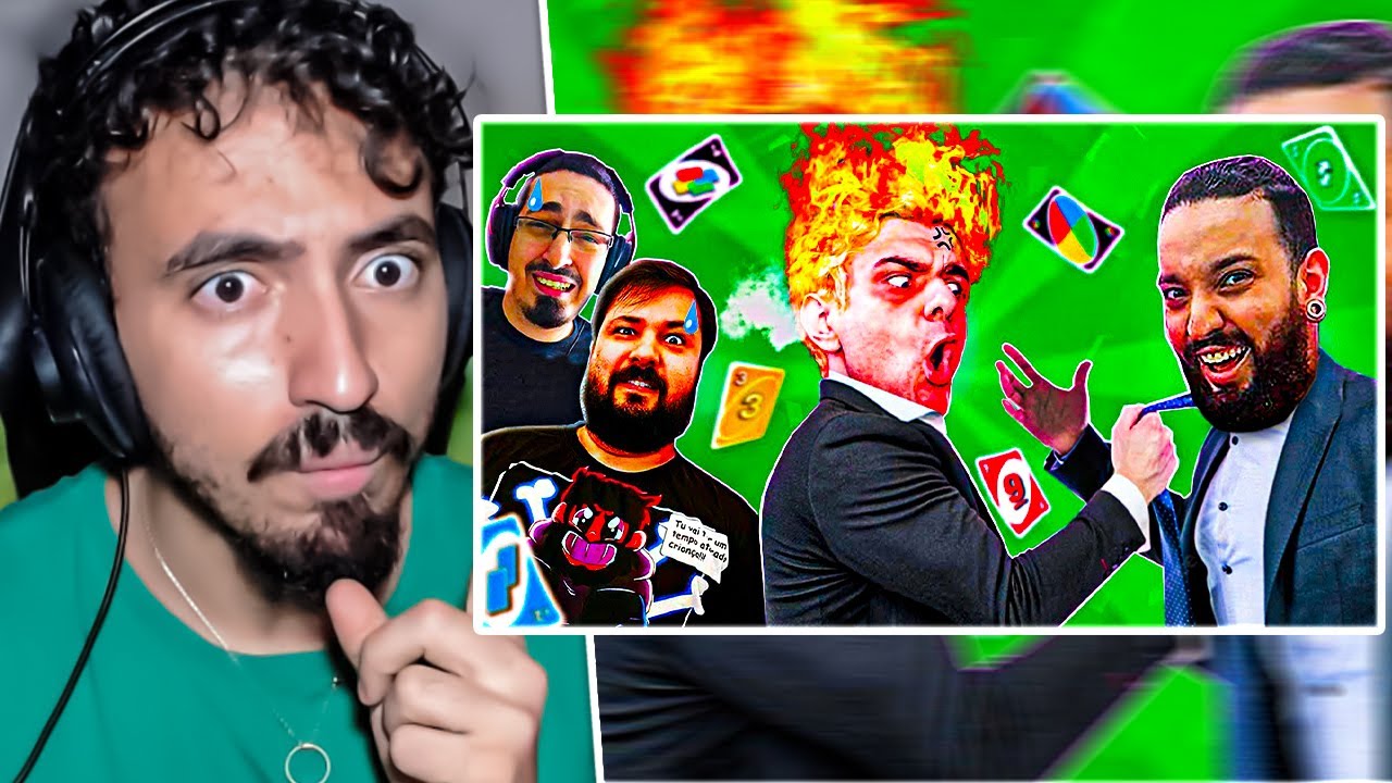 O MAIOR RAGE QUE EU JÁ DEI NO UNO! - Souzones | Leozin React