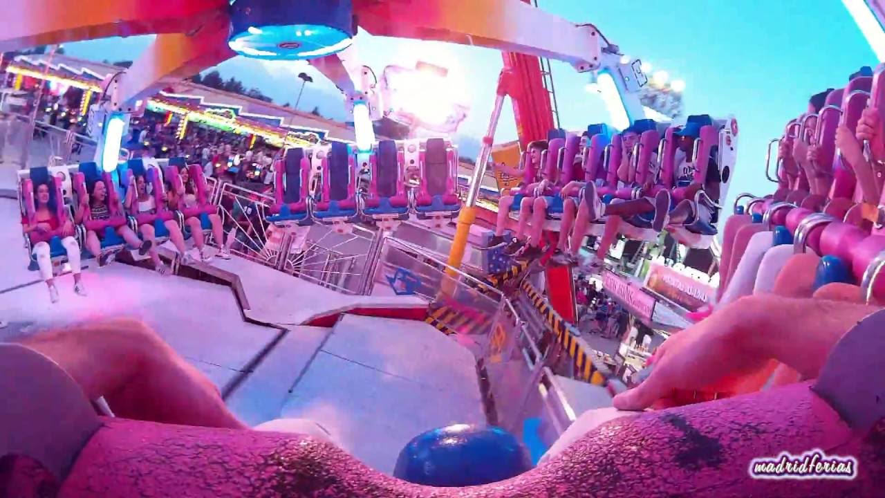 Rocket on ride (FAF atracciones) @ Feria fiestas Coslada 2016