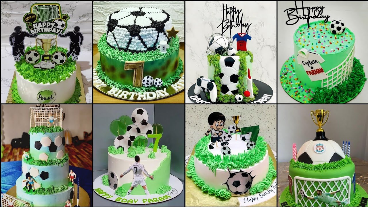 Birthday Cake Ideas For Football Lover/Cake Decorating/Football Theme Cake/Birthday Cake For Kids