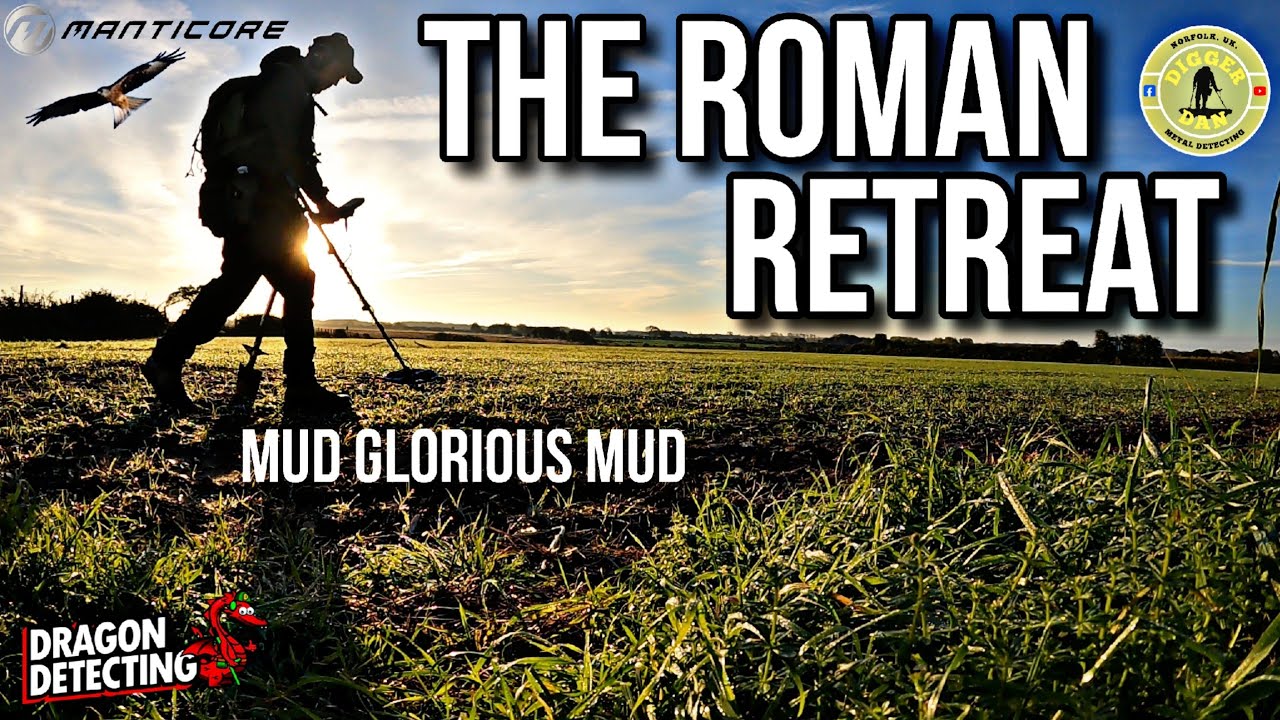 The Roman Retreat | Metal Detecting | Minelab Manticore | #Roman #Mud #minelab  #metaldetecting