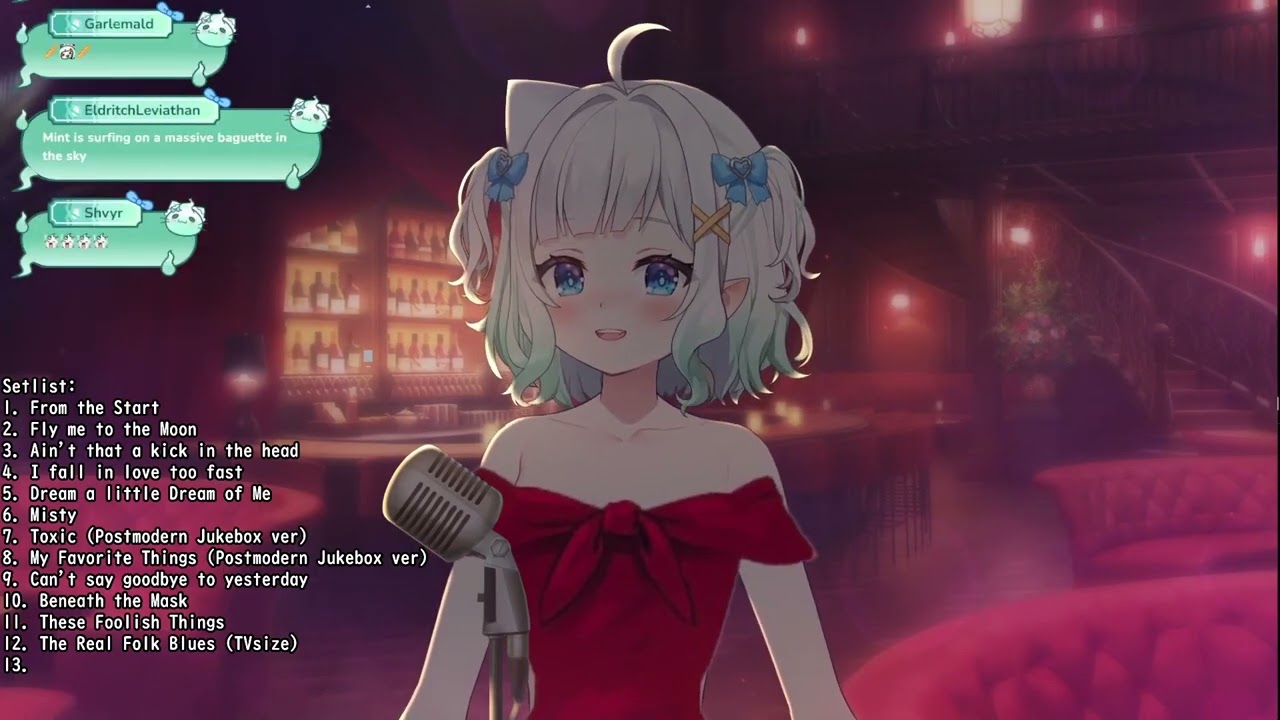 【Maid Mint】La vie en rose (French ver.)【JAZZY KARAOKE】【ミント・ファントーム 歌枠切り抜き】