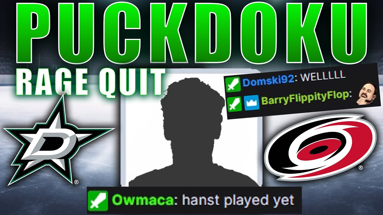 Superbman RAGE QUITS Puckdoku