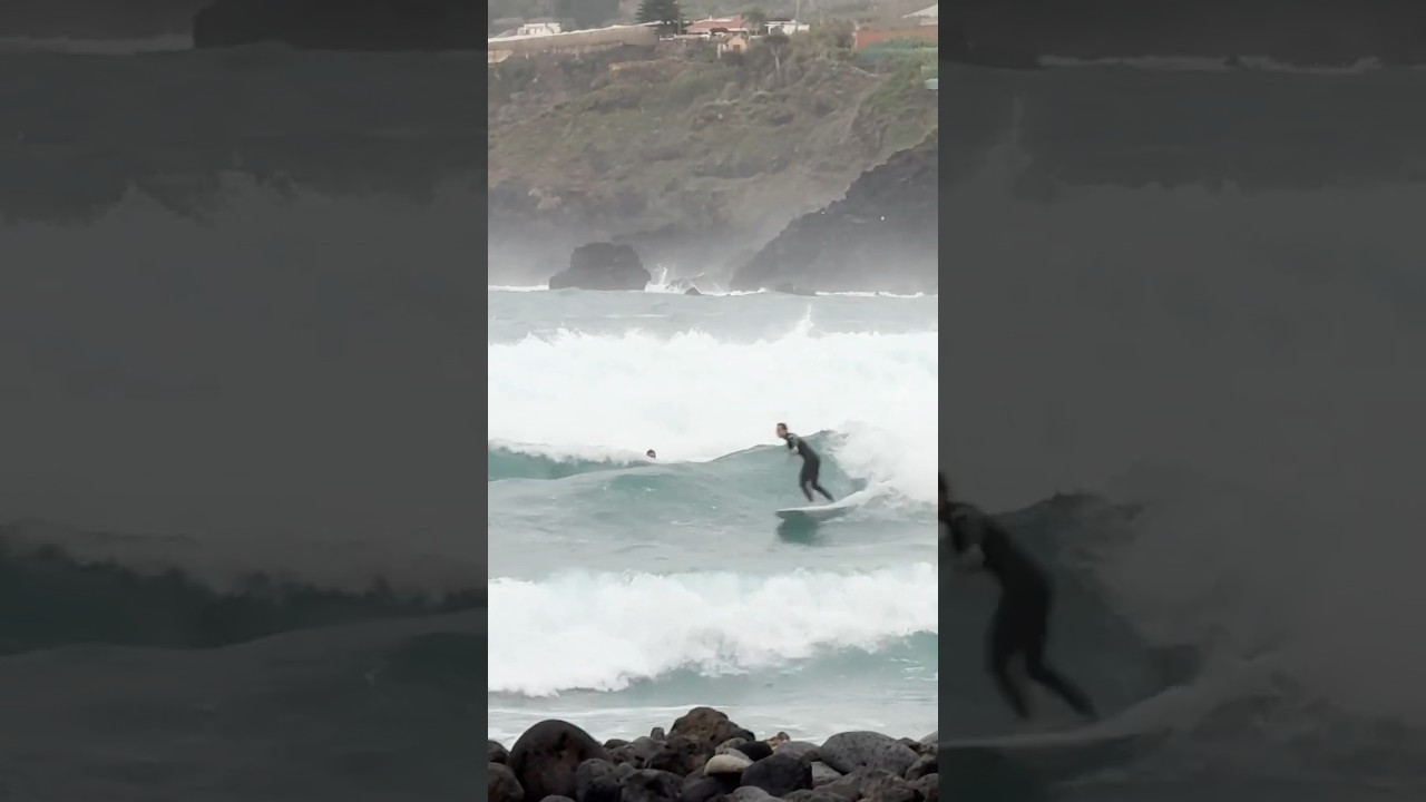 Surfers #surfing #tenerife #puertodelacruz #atlantic #atlanticocean