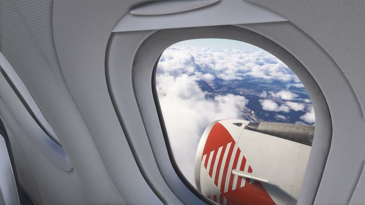 MSFS24 Winview Fenix A320SL CFM LAND Geneva, Switzerland LSGG 04 Gate 9