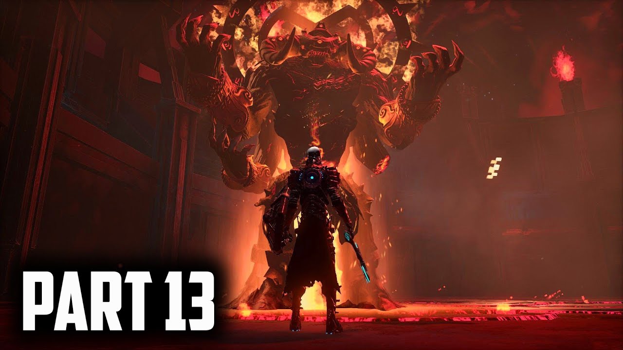 HELLPOINT Walkthrough Gameplay Part 13-Undisturbed Defas Nemundis Boss | Full Game | No Commentary