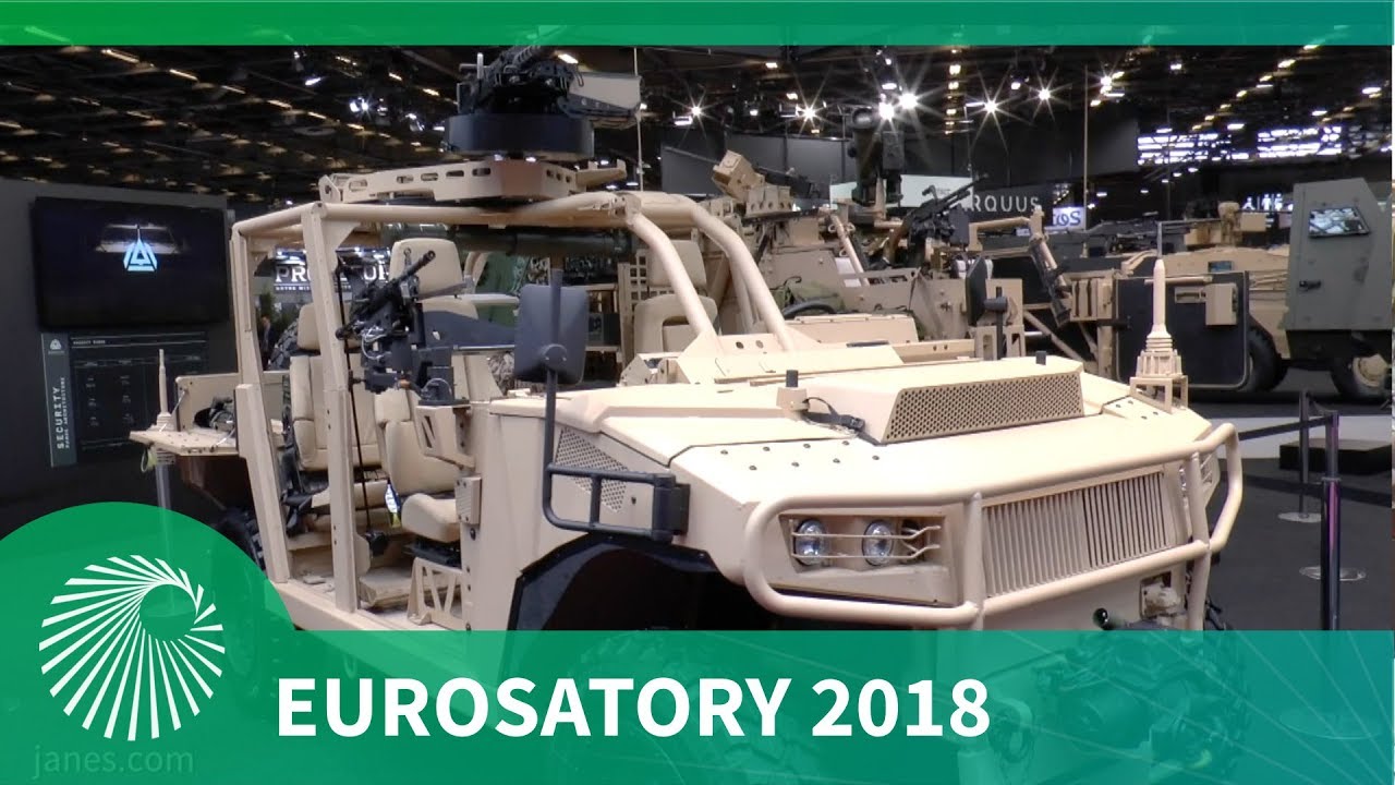 Eurosatory 2018: ARQUUS new AREG Light Tactical Vehicle for Special Operations