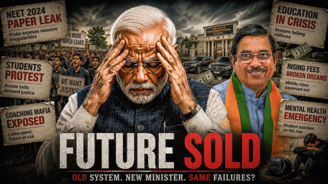Inside India's Education Crisis: Paper Leaks, Coaching Mafia & The Loan Trap