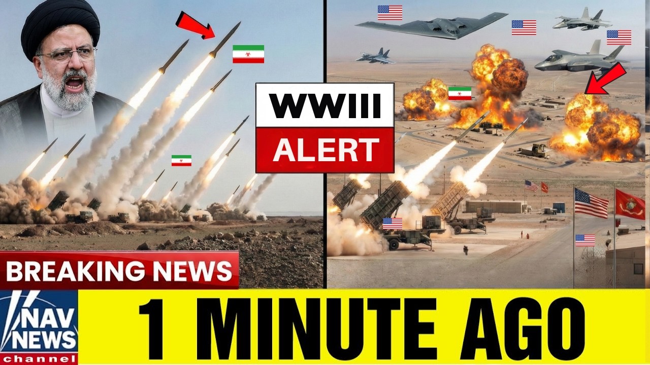 9:15 AM - 112 Iranian Missiles Target 850 US Marines–100% Intercepted-Retaliation Wipes Out 24 Bases