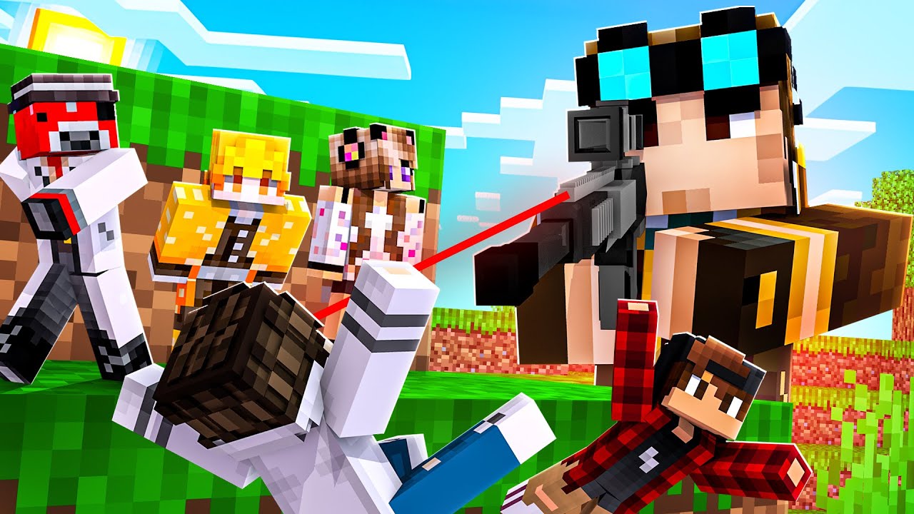 NASCONDINO DA PICCOLISSIMI CONTRO I MIEI AMICI SU MINECRAFT!!