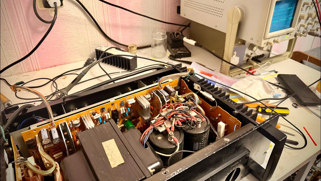 Yamaha P-2100 (15794) Профилактика