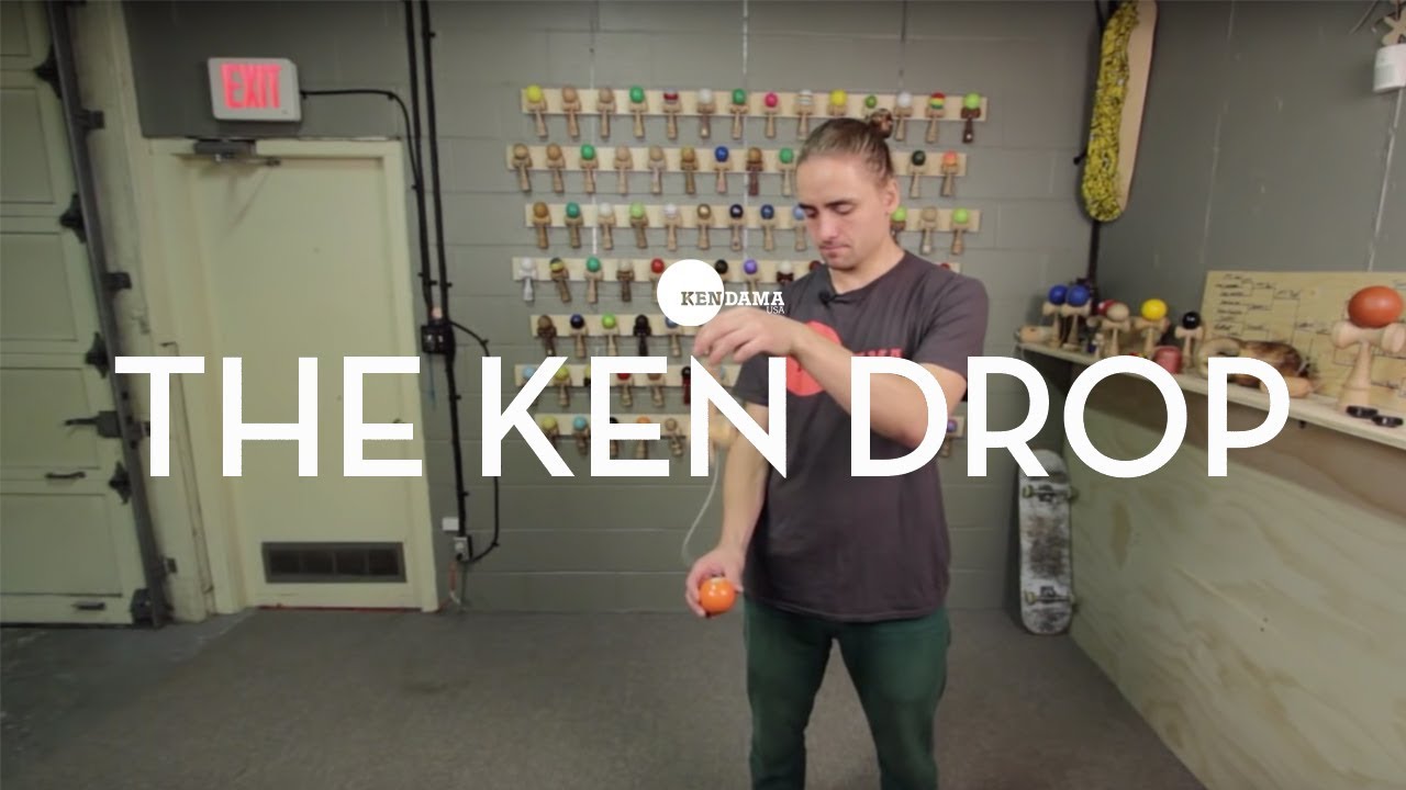 Kendama USA -Trick Tutorial - Advanced - THE KEN DROP
