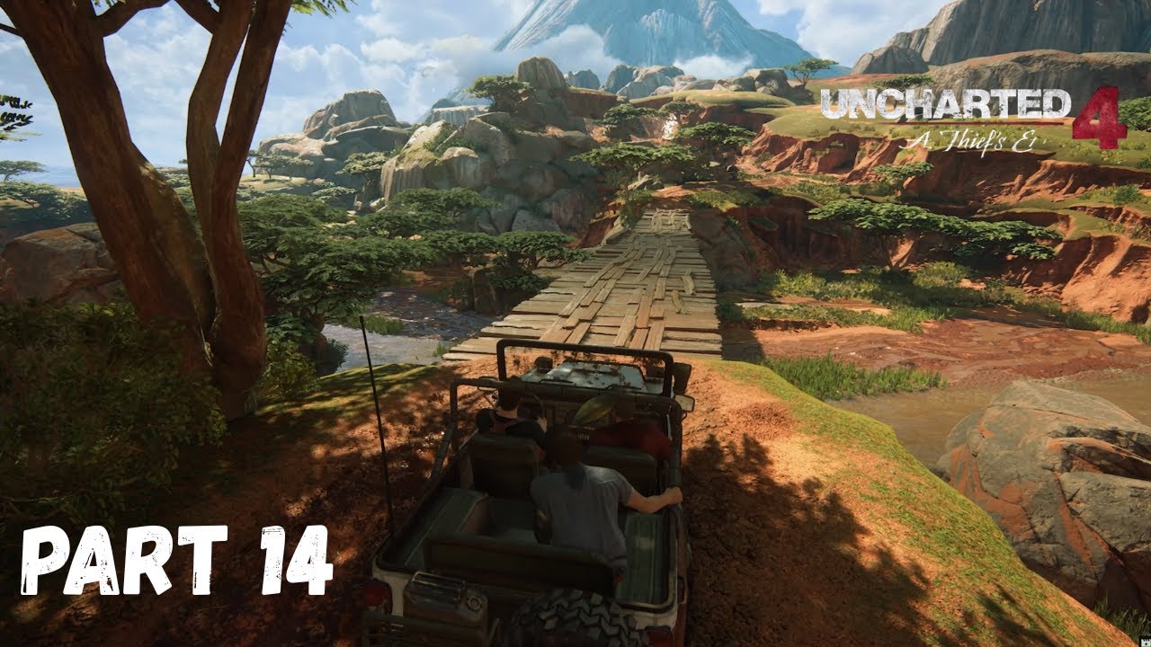Uncharted 4 A Thief's End 🚖Walkthrough🔥 Gameplay Part 14 🥷 Volcano [4K FPS]🔥