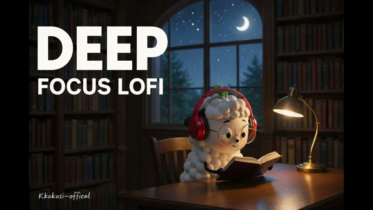 Quiet Study Room Lofi for Deep Focus-2hour