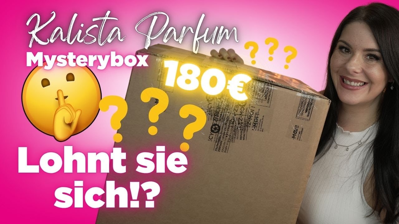 💥180€ Kalista Parfum Mysterybox UNBOXING – Lohnt sie sich wirklich?! 😱 Überraschung oder Reinfall!?